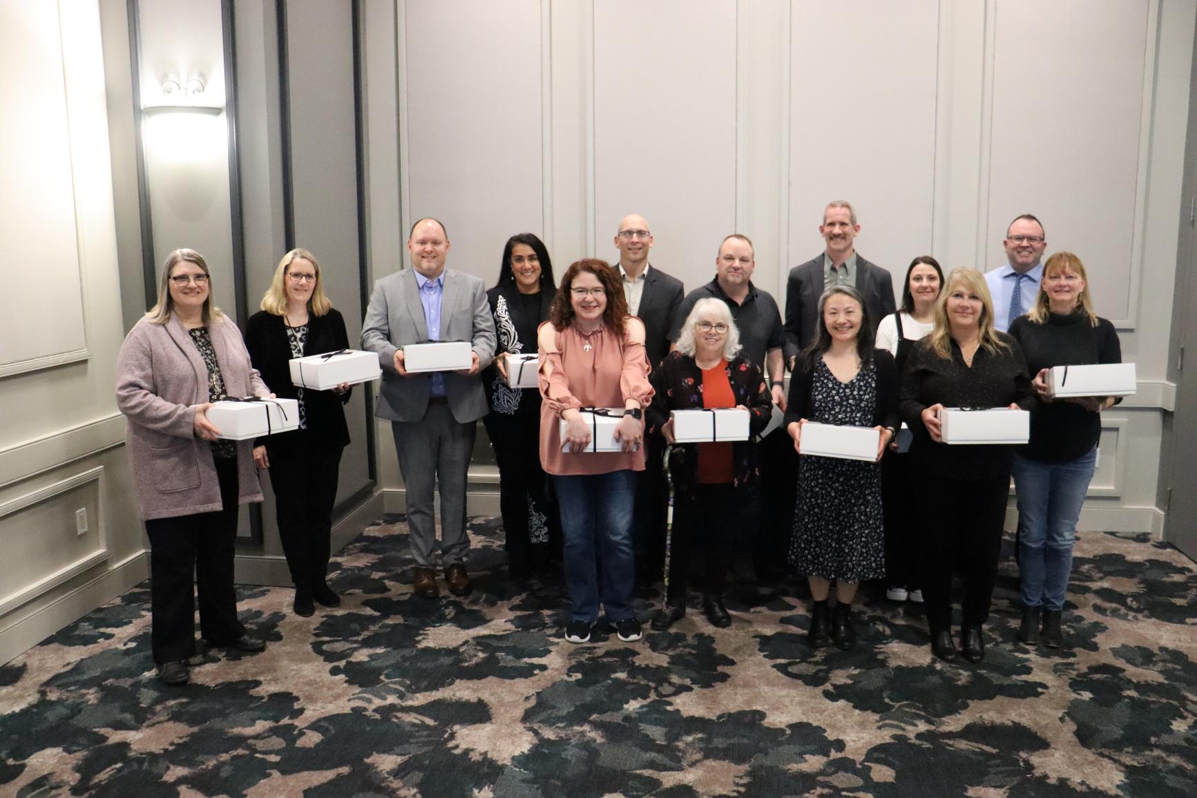 School District Honours Dedication at 2024 LongTerm Service Dinner École Clearbrook Elementary